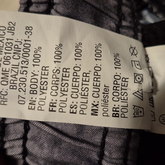 Quiksilver men's size Large gray Volleyshorts, elastic waist, liners, EUC - Picture 8 of 9